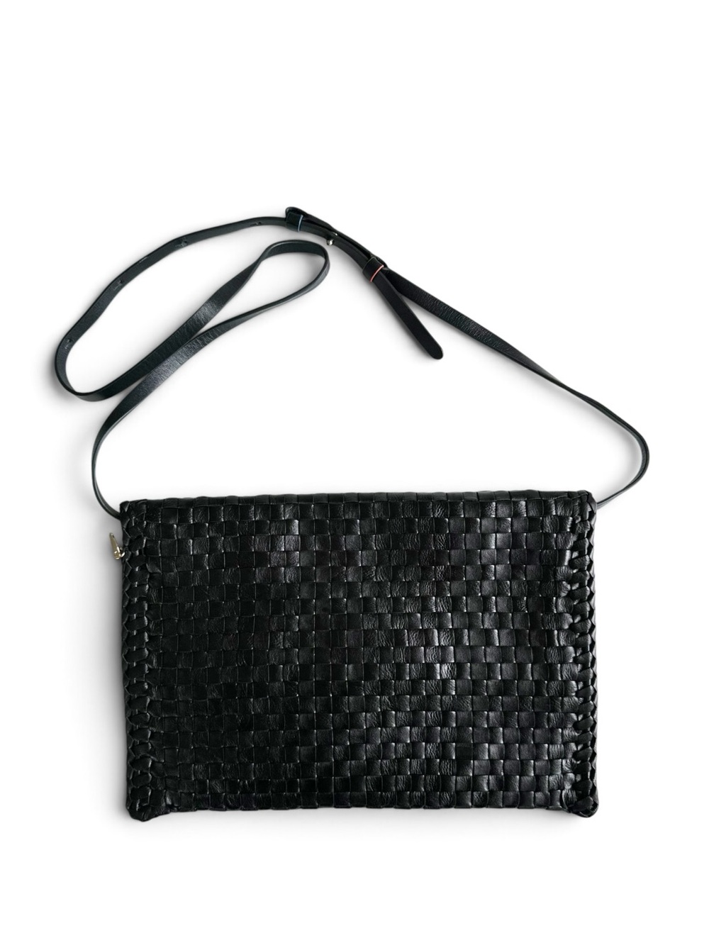 Clare V • Envelope Clutch Handbag
Black Woven Checker - Picture 9 of 13
